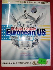 欧美流行劲歌榜DVD 未拆封