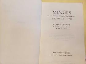 Mimesis: The Representation of Reality in Western Literature