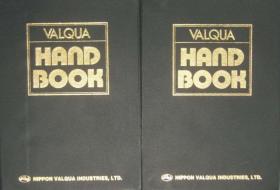 日文原版 日本华尔卡密封件技术手册 活塞，阀门 技术编+寸法编 Valqua Handbook 品相好