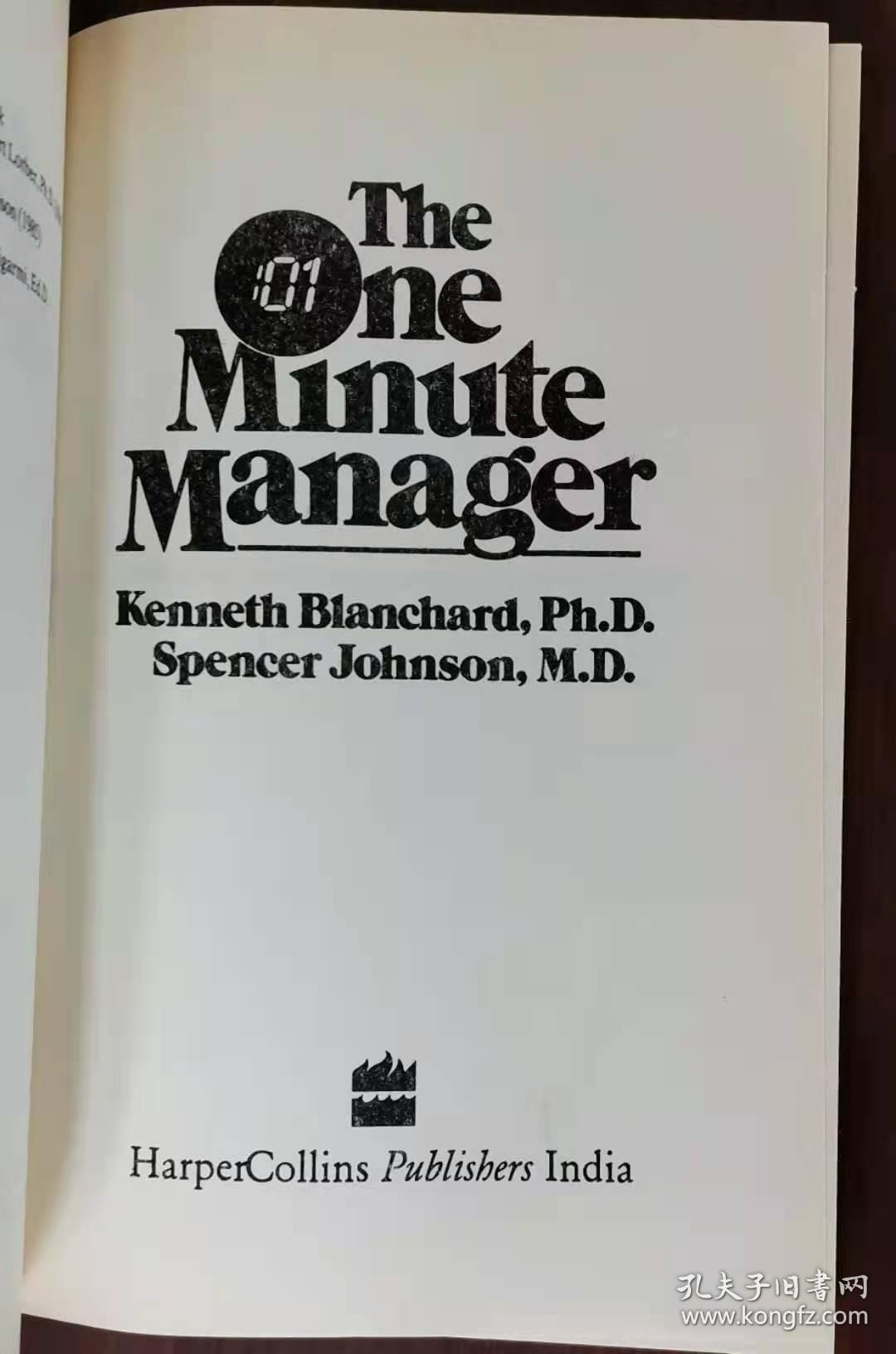 THE ONE MINUTE MANAGER 一分钟经理