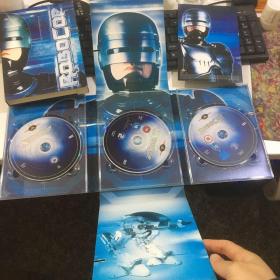 DVD光盘 美版3碟装 ：ROBOCOP 机械战警 全套（铁甲威龙）极为罕见 盒装有瑕疵，光盘没问题