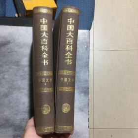 中国大百科全书 中国文学1.2