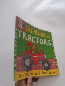 Amazing Machines:Tremendous Tractors (book&CD)神奇机器系列：巨大的拖拉机