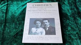 (英文原版) Christie's The Einstein Family Correspondence