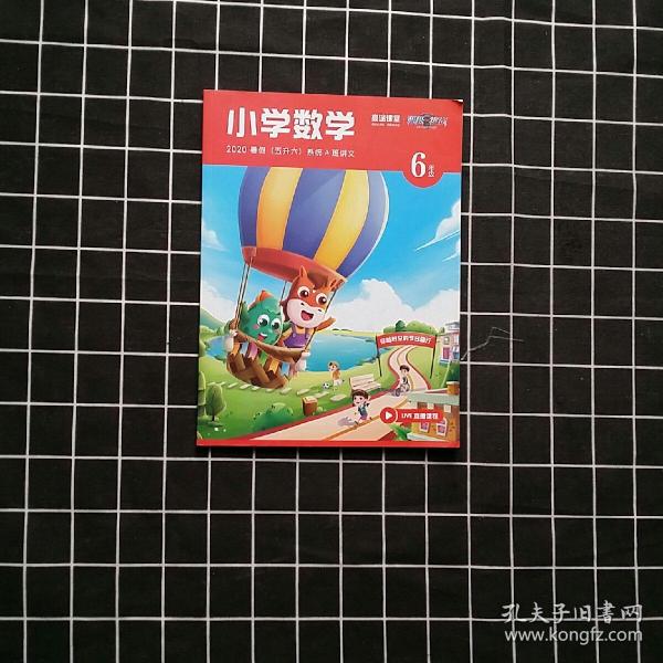 6年级 高途课堂 小学数学 《2020 暑假（五升六）系统A班讲义