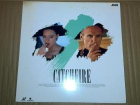 日本原版 LD 赤面煞星 Catchfire 丹尼斯·霍珀 / 阿兰·史密西 朱迪·福斯特 镭射大碟