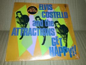 美版黑胶 LP Elvis Costello Get Happy  the Attractions