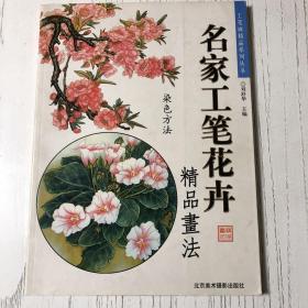 名家工笔花卉精品画法，染色方法