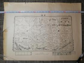 西藏 青海省之 章塘地图（地图底本甲种第四十二号）
