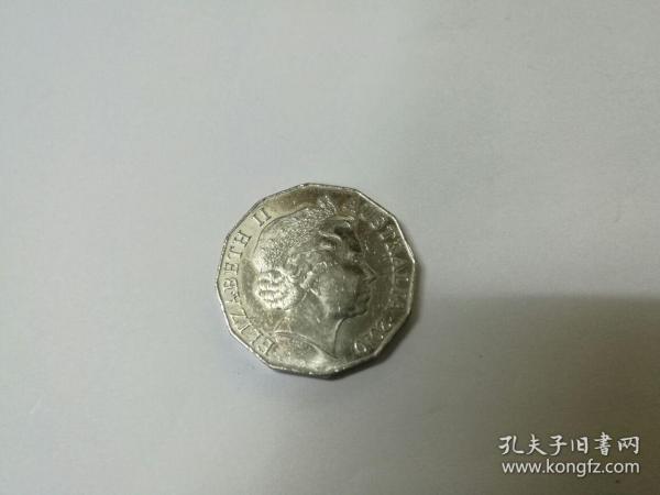 澳大利亚，2010年50分澳大利亚日纪念币，正12边形异形币，33mm