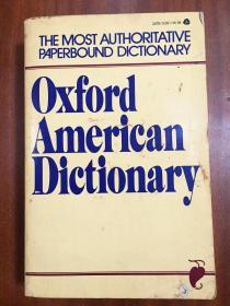 美国进口原装OXFORD AMERICAN DICTIONARY牛津美语词典