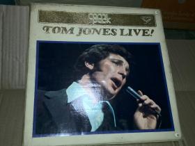 日版黑胶唱片 2LP Tom Jones live 汤姆琼斯现场