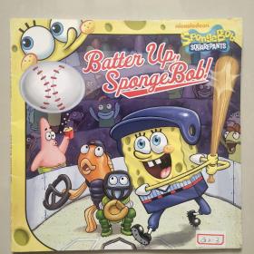 batter up,spongeBob  英文原版 少儿绘本， 18开