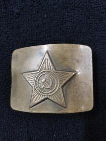 苏联红军铜腰带卡子