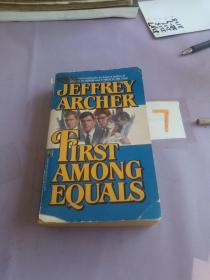 JEFFREY ARCHER FIRST AMONG EQUALS。。