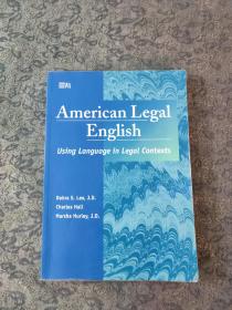 American Legal English：Using Language in Legal Contexts (Michigan Series in English for Academic & Professional Purposes)