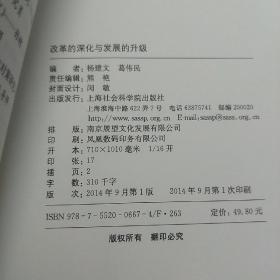 改革的深化与发展的升级