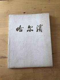 哈尔滨 画册 1958年1版1印