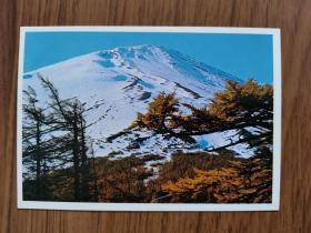 早期日本富士山摄影图片16枚，有护封 护封有点脏 画片很新，护封有45年手写笔记 品如图，有部分细图。