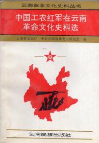 《中国工农红军在云南革命文化史料选》【正版现货，品好如图】