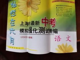 【灿烂在六月  上海市最新中考模拟强化测试精编  语文】(2005全新版)