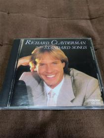 CD唱片 VICTOR 理查德 克莱德曼-精选集/Richard Clayderman- STANDARD SONGS 日3200元JVC刻字首版