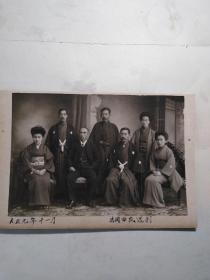 大正元年 日本贵族家庭在满洲合影
