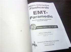 EMT-Paramedic: Emergency Medical Technician-Paramedic Exam [With CDROM]-急救护理人员：急诊医疗技术员护理检查【带光盘】 2009年 大32开平装  原版外文 图片实拍