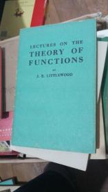 LECTURES ON THE THEORY OF FUNCTIONS