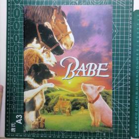 日版 BABE 小猪宝贝 （小猪唛、我不笨，所以我有话要说）美国1995年 电影小册子资料书