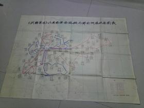 《民舞集成 》山东卷普查路线与节目所居地区图表， 孤品