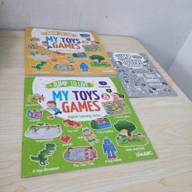 jump to live  ：my toys games 两册+亲子共学手册