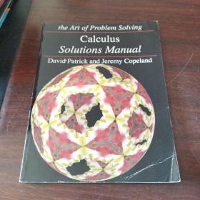 Calculus, Solutions Manual（英文原版）