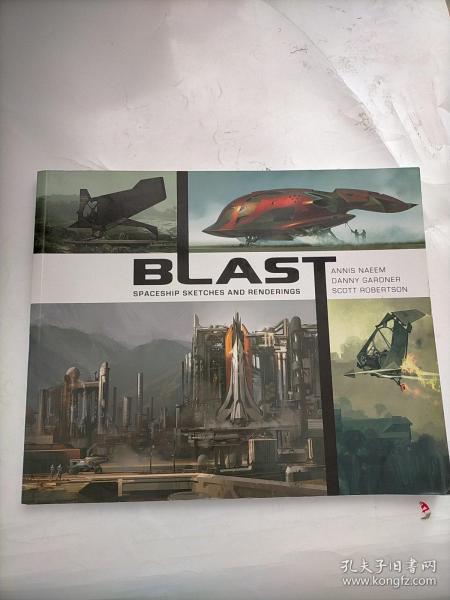 Blast: Spaceship Sketches and Renderings