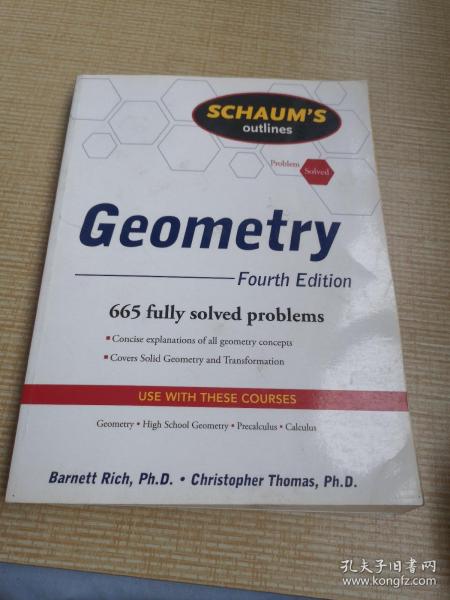 Schaum's Outline of Geometry, 4th Edition (Schaum's Outline Series)