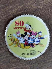 邮票  外票  日本邮票  迪士尼