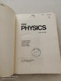 PSSC PHYSICS （THIRD EDITION）【英文版】物理学 第3版馆藏