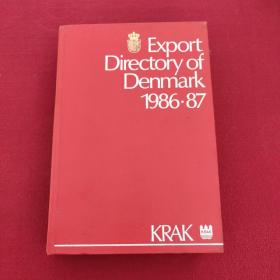 Export Directory Denmark 1986.87