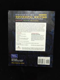 STRATEGIES FOR SUCCESSFUL WRITING