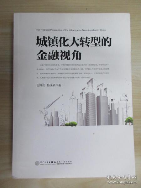 城镇化大转型的金融视角：从更广阔的视角思考中国城镇化转型之路