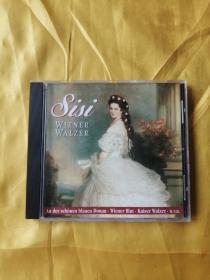 【CD-2030】Sisi Wiener Walzer 维也纳华尔兹（维也纳圆舞曲集 茜茜公主），约翰·施特劳斯 Johann Strauss，12首，杜比环绕立体声【音乐，单碟】CD 157.277，碟片全新