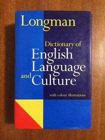 外文书店库存全新无瑕疵 英国进口原装词典   LONGMAN DICTIONARY OF ENGLISH LANGUAGE AND CULTURE 朗文语言与文化词典 第一版