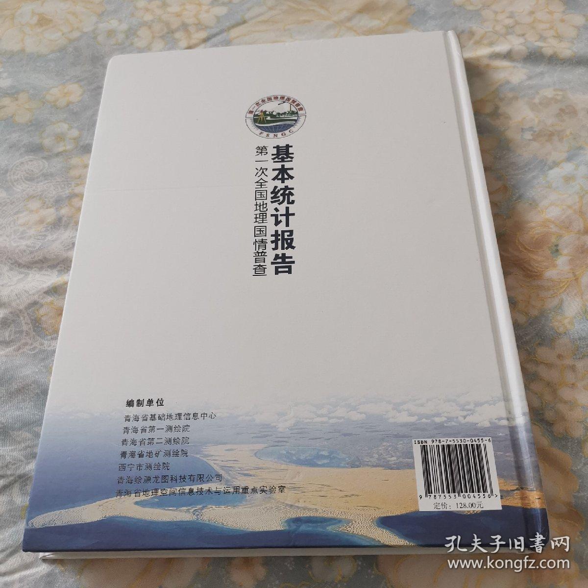 第一次全国地理国情普查：青海省基本统计报告【附西宁、海东、海西、海北、海南、黄南、果洛、玉树八个地市级54个县镇级基本统计报告，见图】