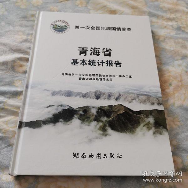 第一次全国地理国情普查：青海省基本统计报告【附西宁、海东、海西、海北、海南、黄南、果洛、玉树八个地市级54个县镇级基本统计报告，见图】