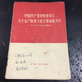 中国共产党中央委员会关于无产阶级*****的决定