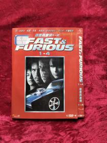 DVD：速度与激情1-4