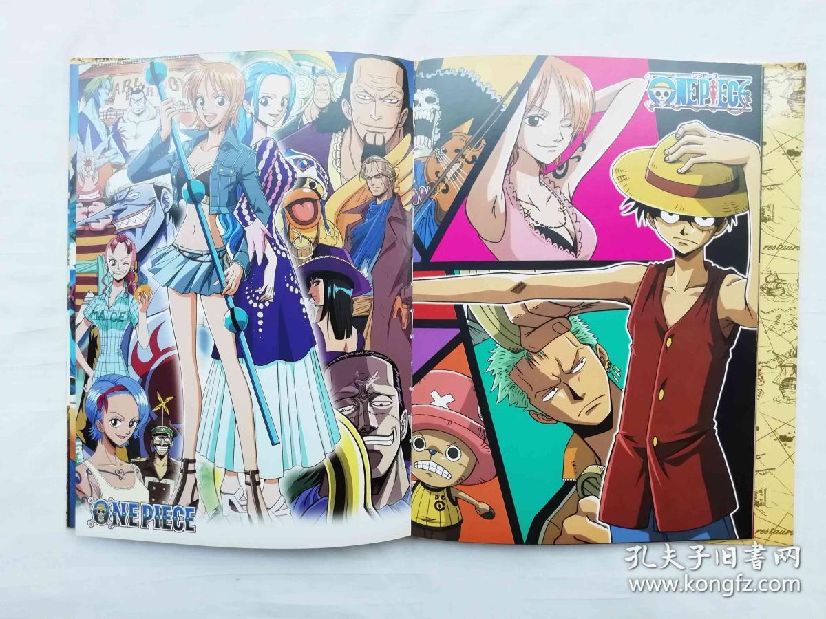ONEPIECF 2010海贼王全新画集；大16开；硬精装