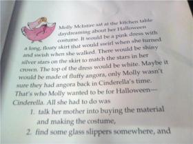 MEET MOLLY, AN AMERICAN GIRL 2000年 大32开平装  原版外文 图片实拍