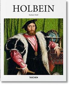 Holbein Norbert Wolf Taschen 进口艺术画册   荷尔拜因 英文原版