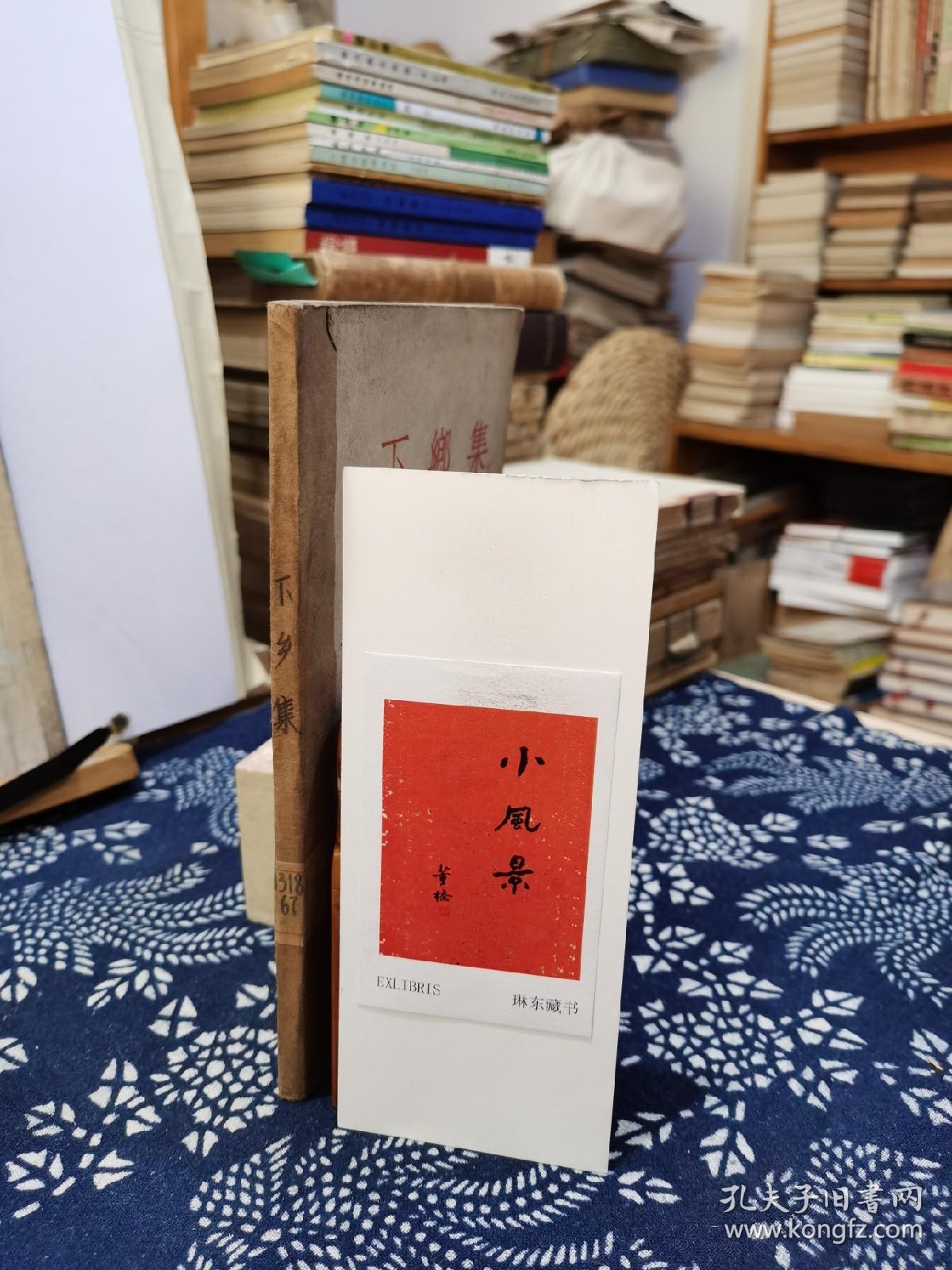 下乡集   63年一版一印  品纸如图  馆藏  书票一枚  便宜5元